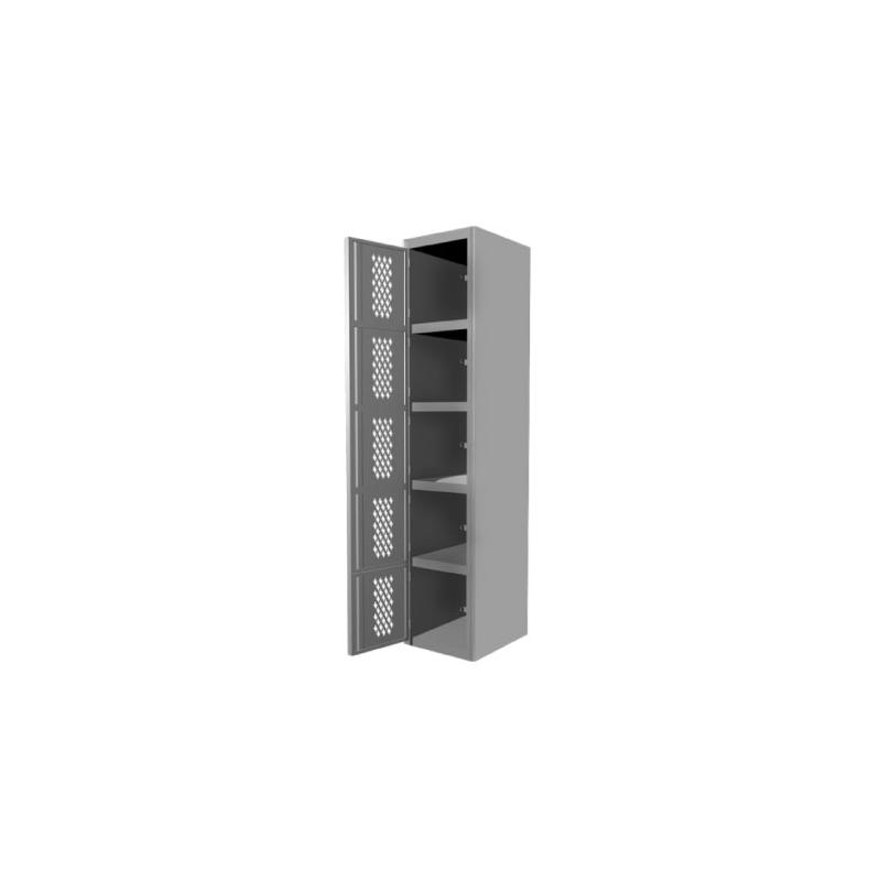 LOCKER METALICO - 5 PUERTAS - LOCKER 5 PUERTAS - Evolution Mobiliario