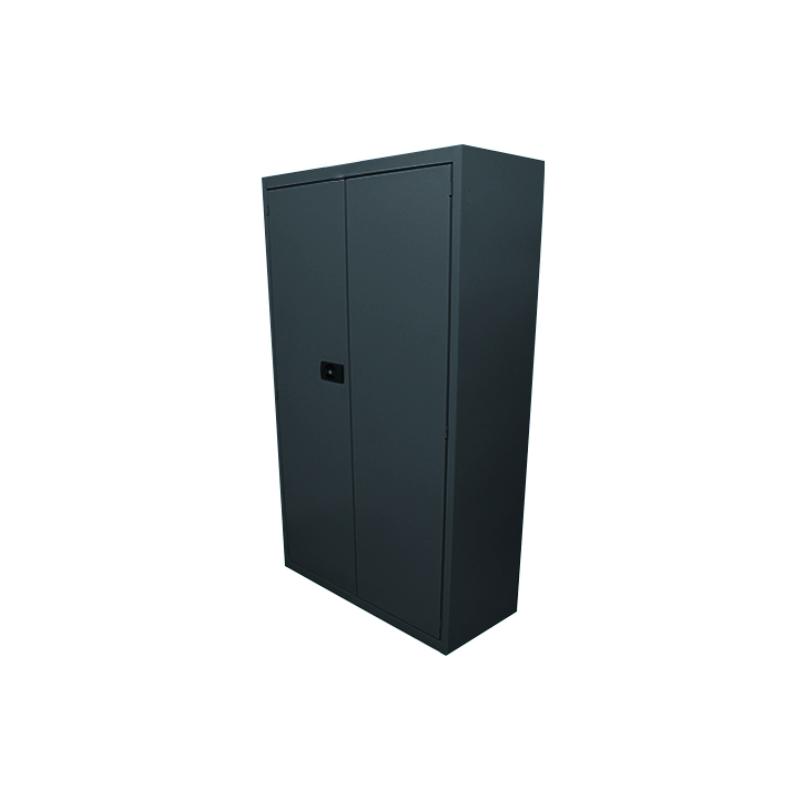 Gabinete Negro 160: Mobiliario Metálico de 160 cm con Chapa - 160 cm - Evolution Mobiliario
