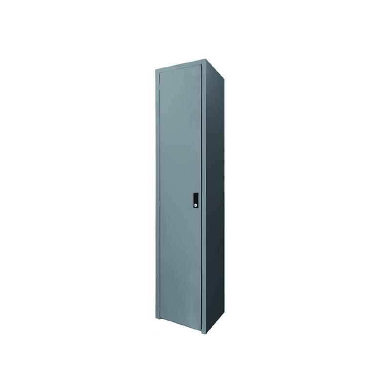 Gabinete Metalico Muliusos 5 Entrepaños 1 Puerta Color Gris - COLOR GRIS - Evolution Mobiliario