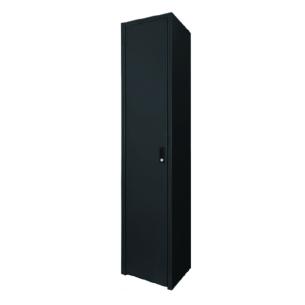 Gabinete Metálico Multiusos Negro 5 Entrepaños: Elegancia y Funcionalidad para Cualquier Espacio