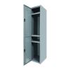 AirStore Duo: Locker Metálico de 2 Puertas con Compartimento Superior y Ventilación
