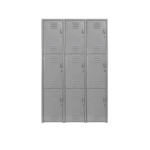 MegaSafe 9: Locker Metálico de 9 Puertas