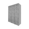 MegaSafe 15: Locker Metálico de 15 Puertas