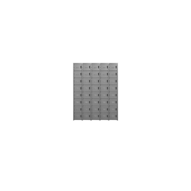 MaxiLock 40: Locker Metálico de 40 Puertas - LOCKER 40 PUERTAS - Evolution Mobiliario
