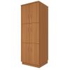 WoodSafe 6: Locker de Madera/Melamina con 6 Puertas