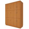 WoodSafe 15: Locker de Madera/Melamina con 15 Puertas.