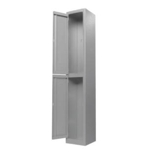 MaxiLocker 2: Locker Metálico con 2 Puertas, Compartimento Superior, para Candado.