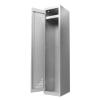 EleganceLocker 1: Locker Metálico de 1 Puerta con Diseño Elegante para Candado