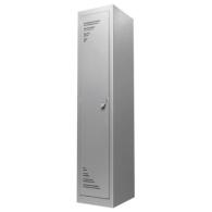 EleganceLocker 1: Locker Metálico de 1 Puerta con Diseño Elegante para Candado