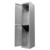 EleganceLocker 2: Locker Metálico de 2 Puertas con Diseño Elegante