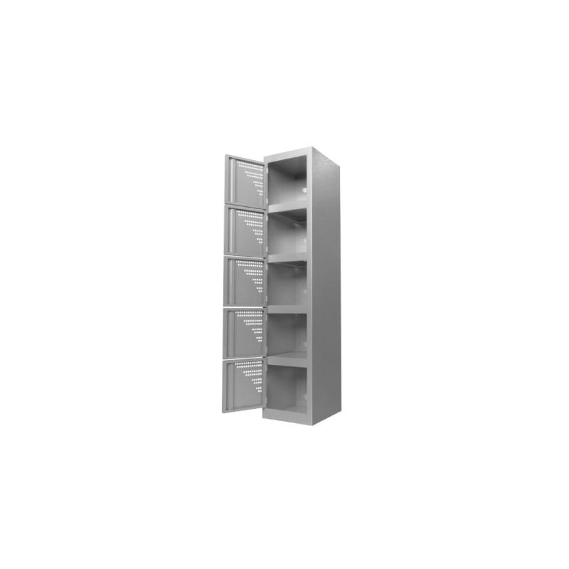 LOCKER METÁLICO - 5 PUERTAS - LOCKER 5 PUERTAS - Evolution Mobiliario