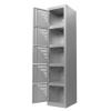 EleganceLocker 5: Locker Metálico de 5 Puertas con Diseño Elegante