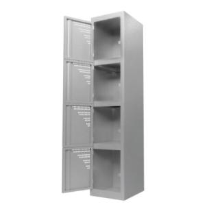 LOCKER METÁLICO - 4 PUERTAS