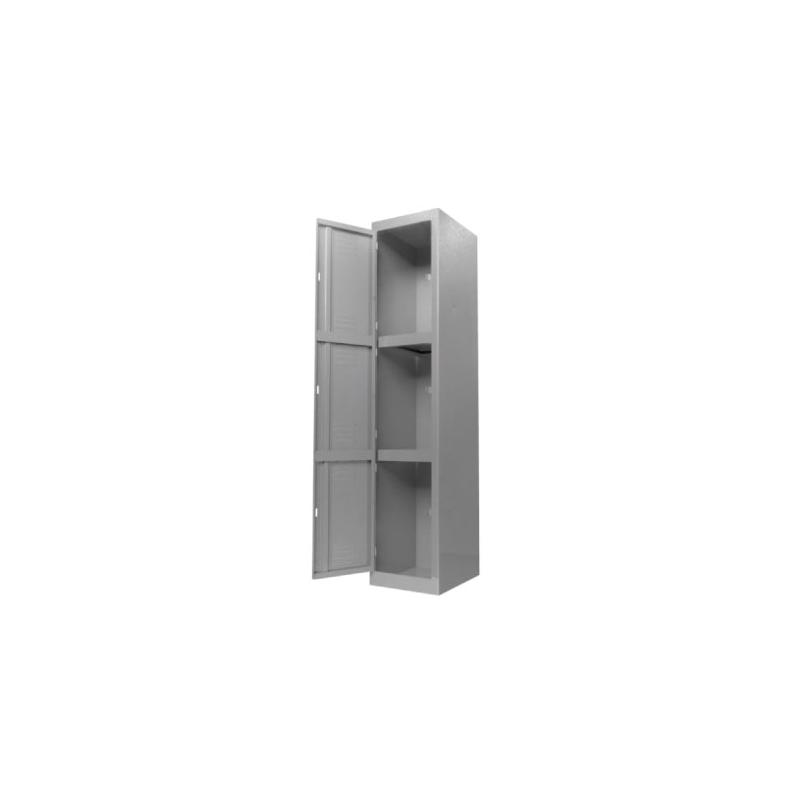 MaxiLocker 3: Locker Metálico de 3 Puertas con Máxima Durabilidad - LOCKER 3 PUERTAS - Evolution Mobiliario